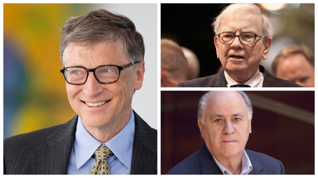 top 3 richest people in the world