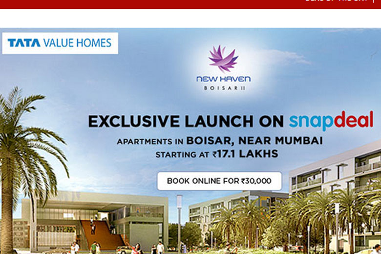 Snapdeal- real - estate