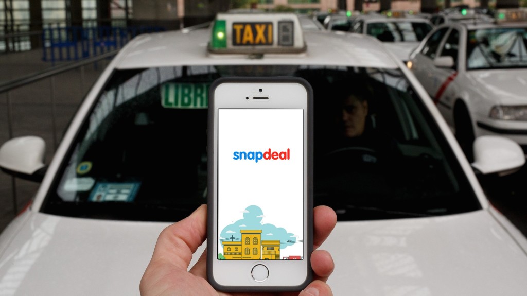 snapdeal uber partnership